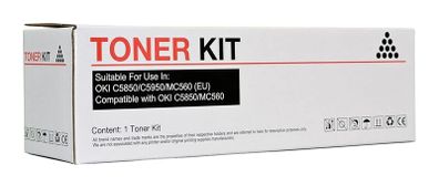 Oki Toner C5850-C5950 MC560  Black