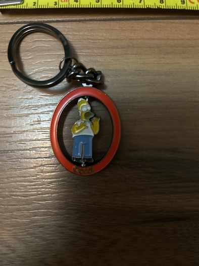 Simpsons keyring
