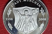 Germany Silver Proof Medal - 850 Years Munich 1158-2008 Residenz