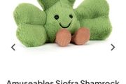 New JELLYCAT Amuseable Siofra Shamrock