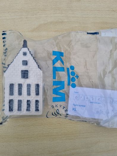 KLM Delft Blue miniature house