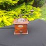 Old wood coffee grinder postage possible Image 2