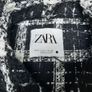 Zara Women Check Tweed Jacket Image 5