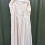 Vintage chiffon two piece wedding outfit, sz 10, 1980s, D18 post 6e Image 6