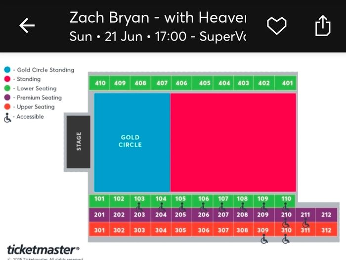 Zach Bryan tickets x 2 Cork 21st June