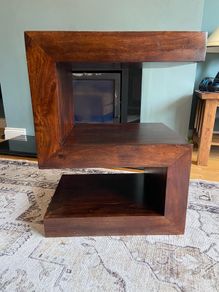 Side table - solid walnut