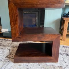 Side table - solid walnut