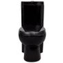 WC Ceramic Toilet Bathroom Corner Toilet Black Image 2