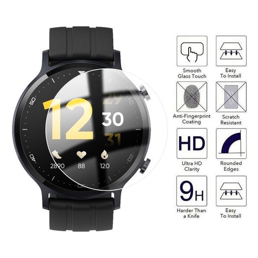 Tempered glass Protection Film for Realme Watch S Screen Protector for Realme Watch S Smart Watch Protective Glass Film