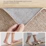 Rug Camel Brown Woven XL 80 x200 cm Image 2