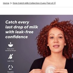 Elvie catch milk collection cups