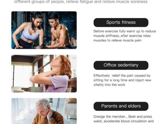 PREMIUM Massage Gun Deep Tissue Muscle Massager 6 Attachments LCD Control 20 Speeds