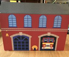 Fire house doll house