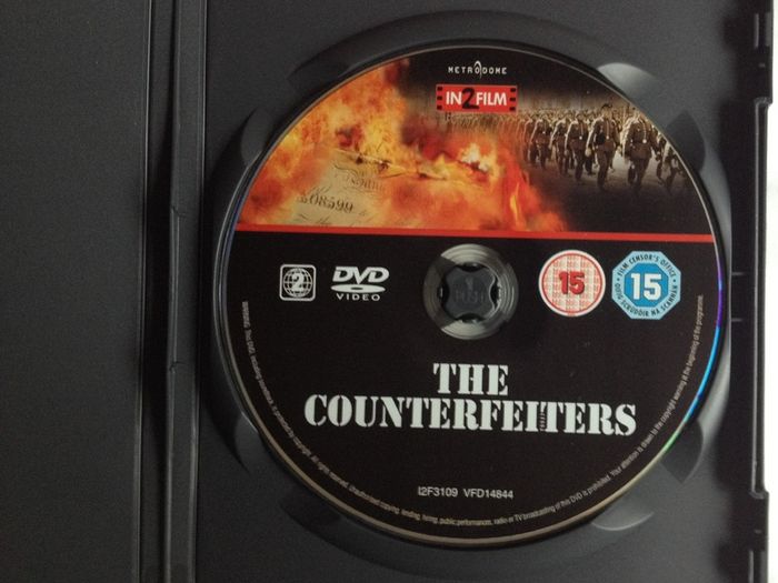 The Counterfeiters [2007] Karl Markovics, August Diehl & Devid Striesow [Movie DVD] Academy Award - Best Foreign Language Film