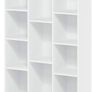 11-Cube Reversible Open Shelf Bookcase, White Image 4