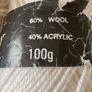 200g of white wool Image 4