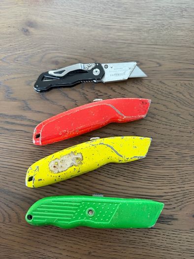 Stanley Knife set,