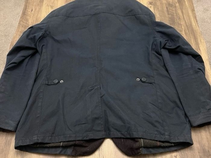 Barbour Ogston Wax Jacket Navy