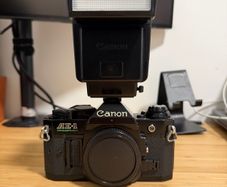 Canon AE1 Program body and flash