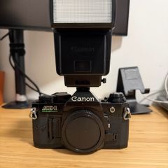 Canon AE1 Program body and flash