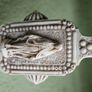 Vintage Small Wall-Mounted Christ with Esoteric Container - Unique Religious & Mystical Decor Image 5