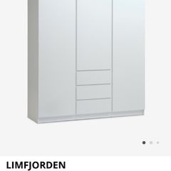 Wardrobe, Used to big for the bedroom. Only one year old. Can have it dissembled or if buyer would like to dismantle themselves more than welcome