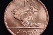 Ireland - 1968 - 1 Penny - Hen with Chicks - KM.11 - [268]