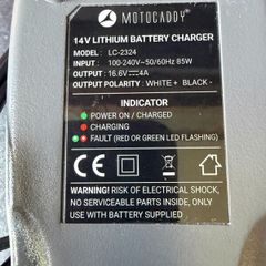 golf trolley battery chargers