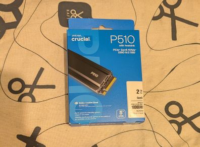 Crucial P510 Gen5 2TB ssd - Price is firm, 5 years warranty