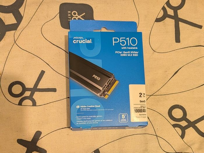 Crucial P510 Gen5 2TB ssd - Price is firm, 5 years warranty