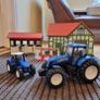 Farm Buildings and Tractors including New Holland Tractor Image 3