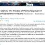 Talking Stones: The Politics of Memorialization in Post-Conflict Northern Ireland Elisabetta Viggiani Image 3