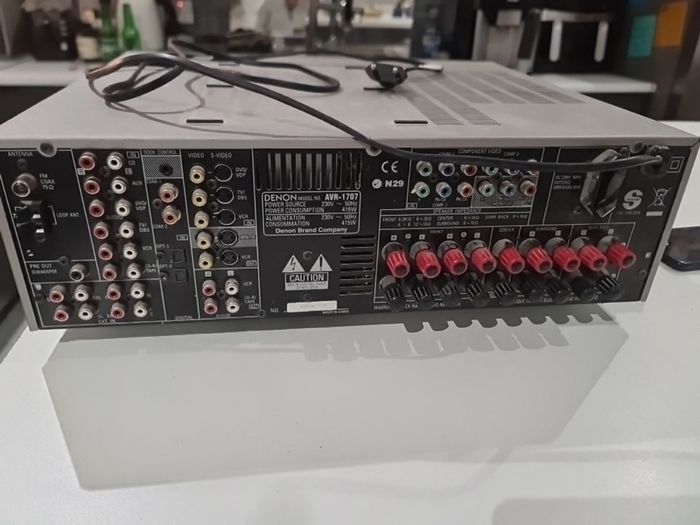 denon amplifier surround reviver avr -1707
