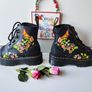 Dr Martens sinclair bloom floral boots platform quad sole UK5 EU38 US7 Image 7