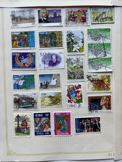 Irish stamps 19 pages