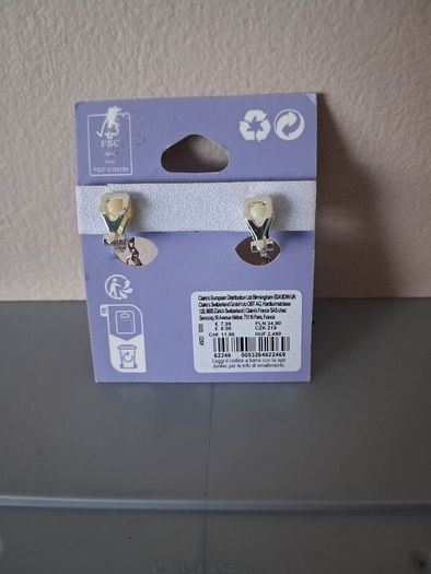 Claire's Clip-on Earrings Multicoloured Stars