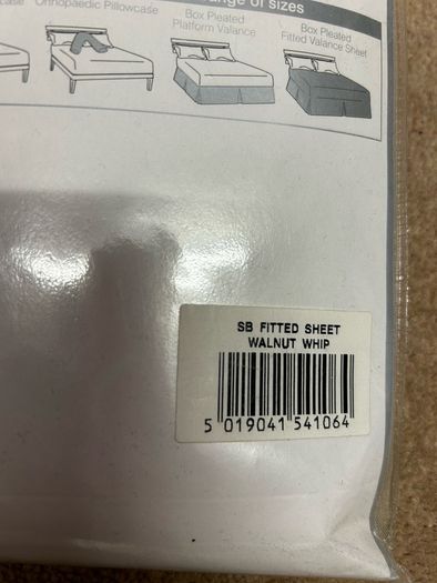 BNIP Single bed fitted sheet