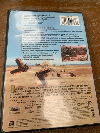 Star Wars: Episode I - The Phantom Menace (2 Disc Edition)