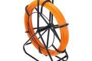 BRAND NEW Fish Tapeglass Fiber Cable Puller Fiberglass Rodder with Head Fish Tape 4.5 MM X 70MTS Cable