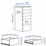 Chest of Drawers (60x57x120 CM) Image 2