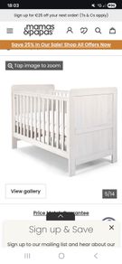 Mamas & Papas Cot & Cotbed