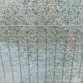 Clear safety wired glass sheet  size 89.5x176cm  thickness 6mm  used Image 3