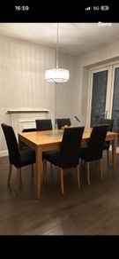 dining table and chairs