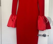 Red Debs Grad Dress Balk Gown BNWOT