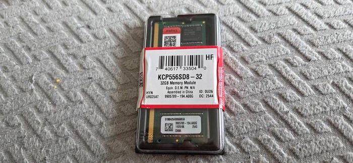 Laptop Ram 32gb Ddr5 Kingston