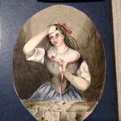 Painting  Oil On Hard Paper