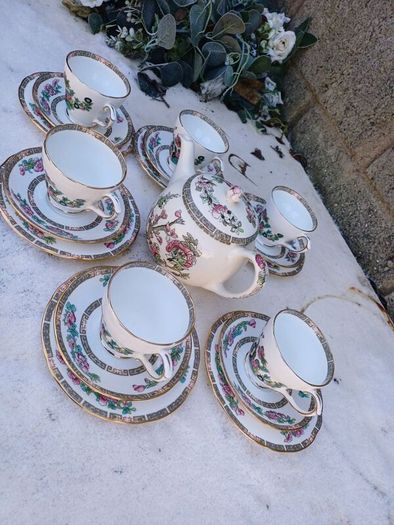 Vintage Indian Tree Teaset