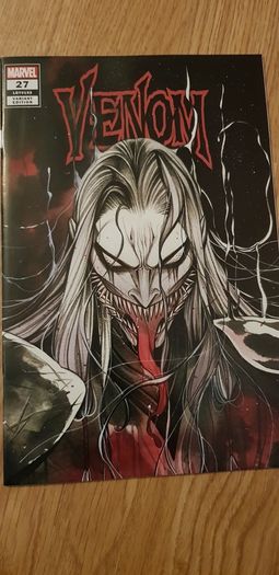 VENOM #27 Peach Momoko KNULL variant cover Marvel NM+