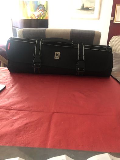 Brand New ICEL 9 Piece Chef's Knife Set in Attache Case