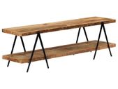 TV Cabinet 160x40x50 cm Solid Mango Wood